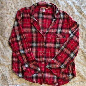 Victoria's Secret Flannel, Sz Large
